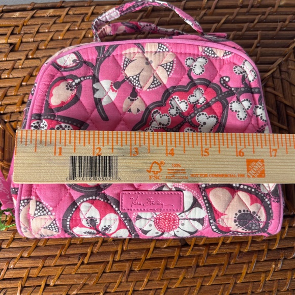 Vera Bradley Travel Jewelry Organizer NWT–Blush Floral, Quilted, Multi-Pocket - Picture 12 of 14